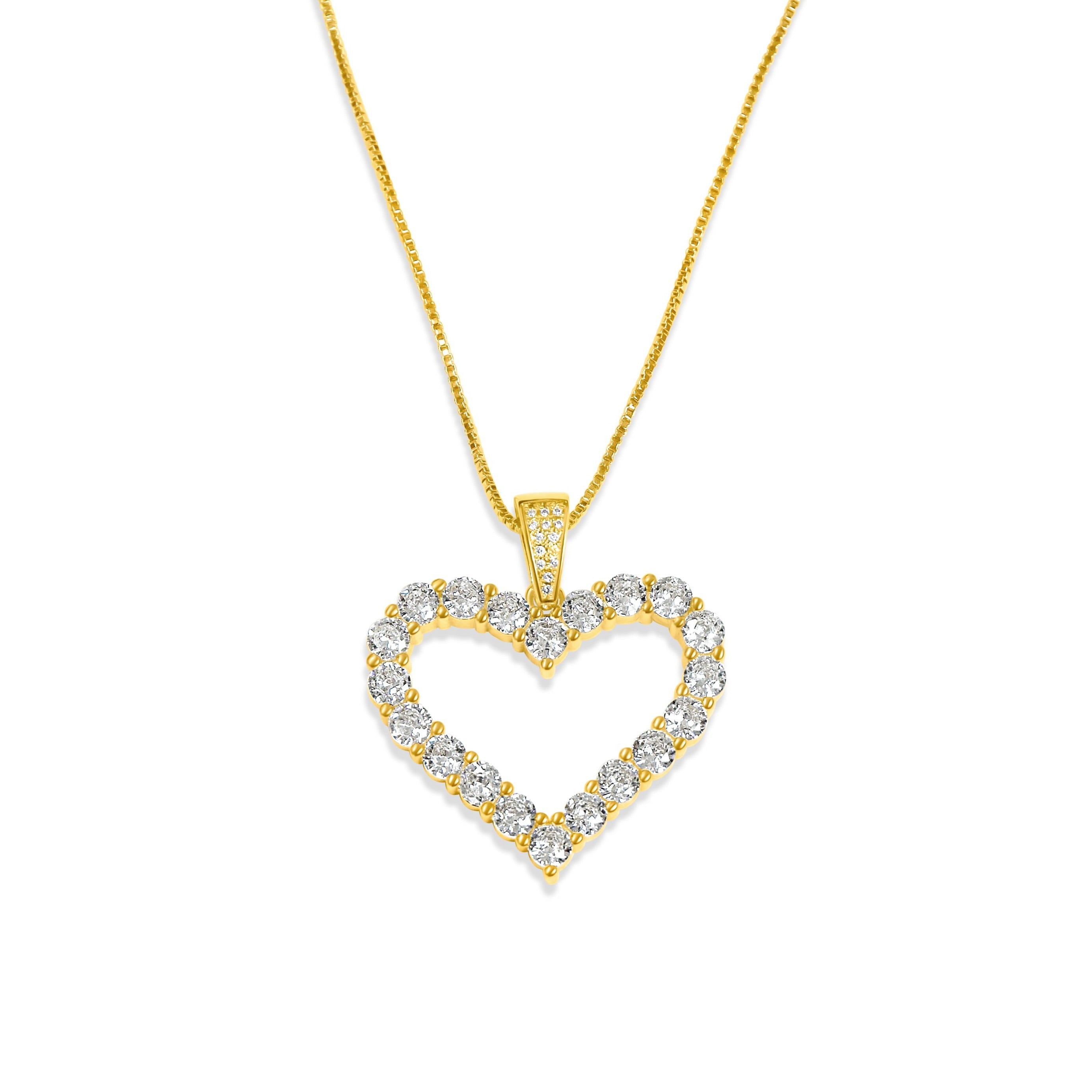 “Dazzling Heart” Necklace