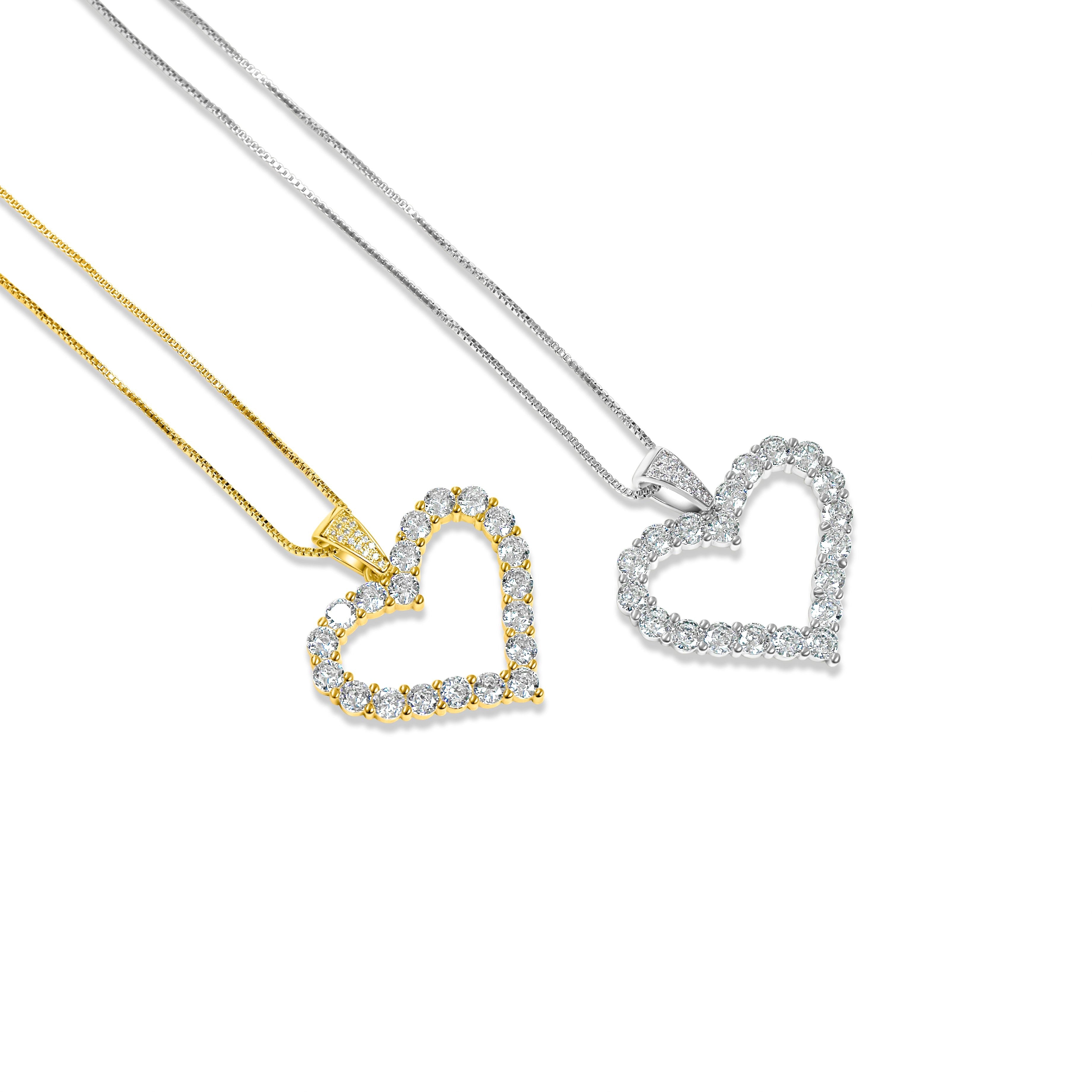 “Dazzling Heart” Necklace