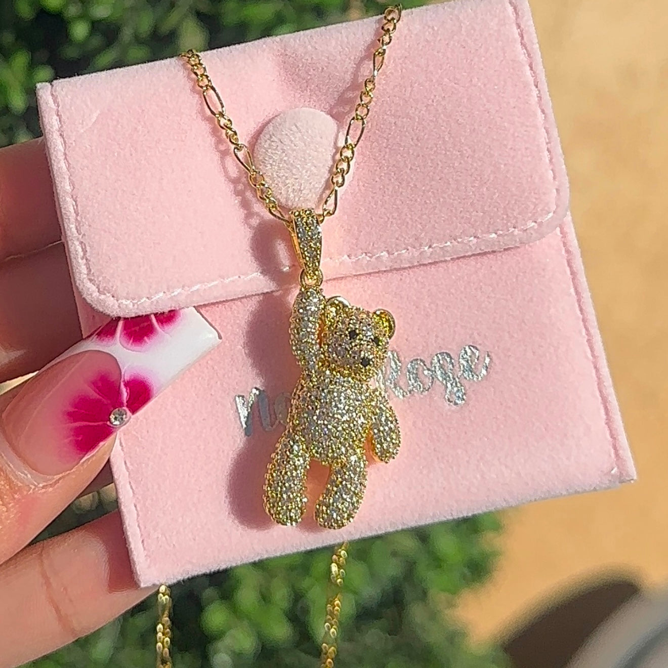 “Twinkle Bear” Fígaro necklace