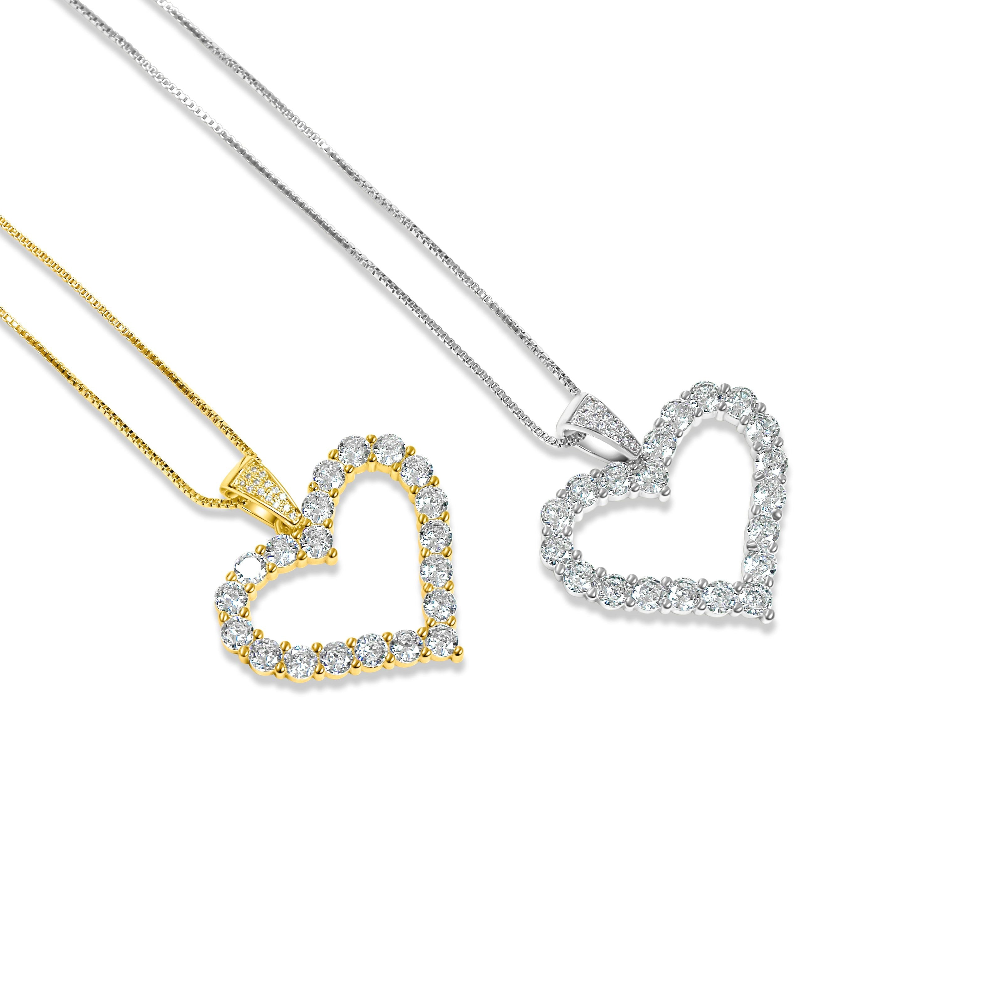 “Dazzling Heart” Necklace