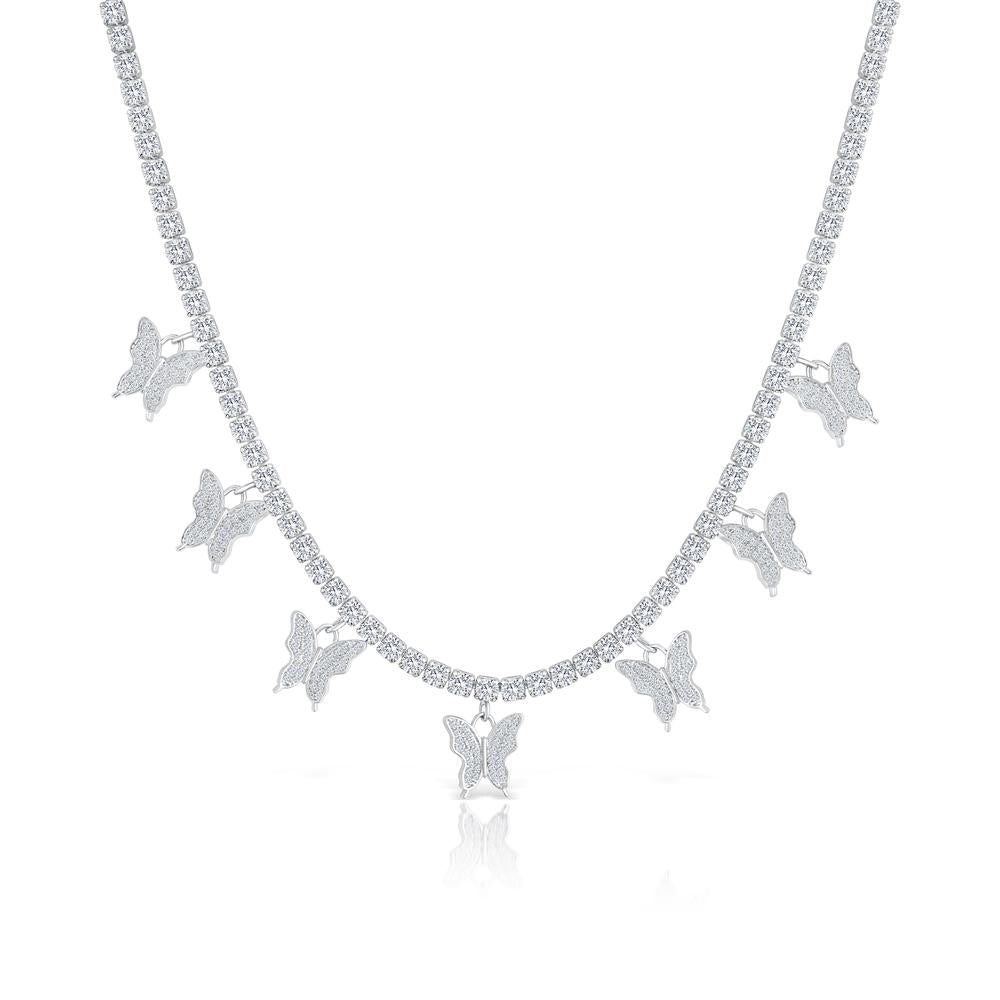 “Mariposa Diamante choker”