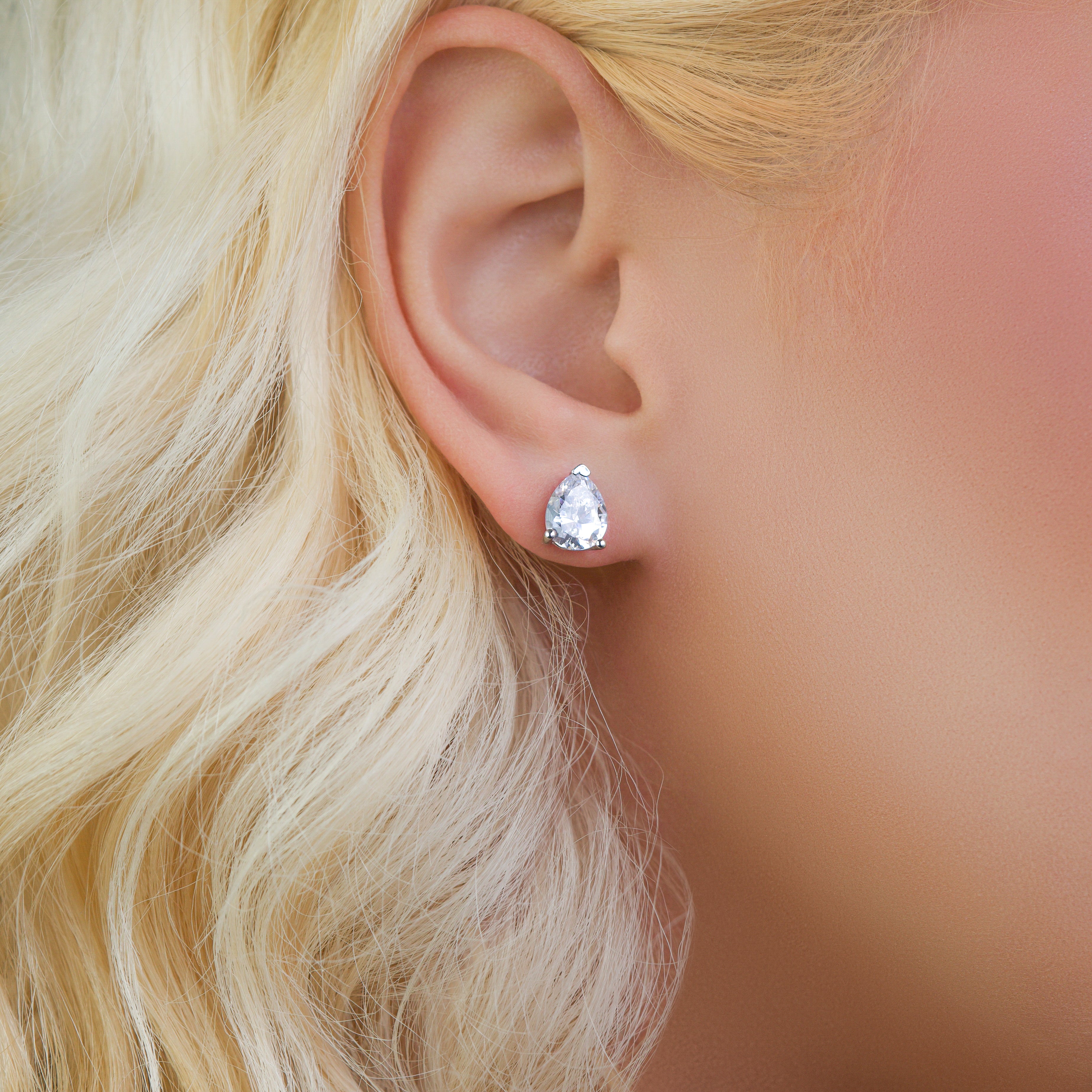 Pear cut studs