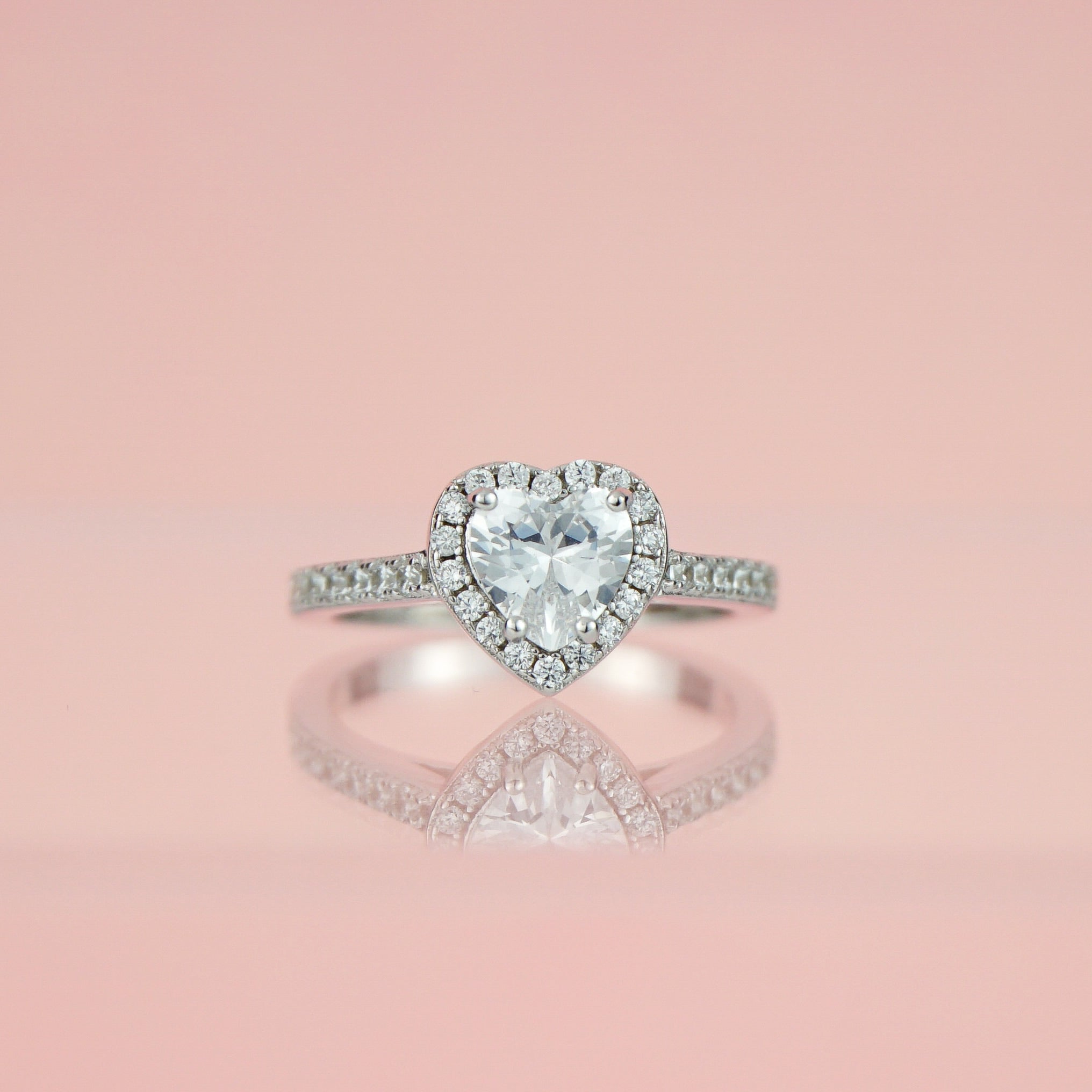 “Heart you” Ring