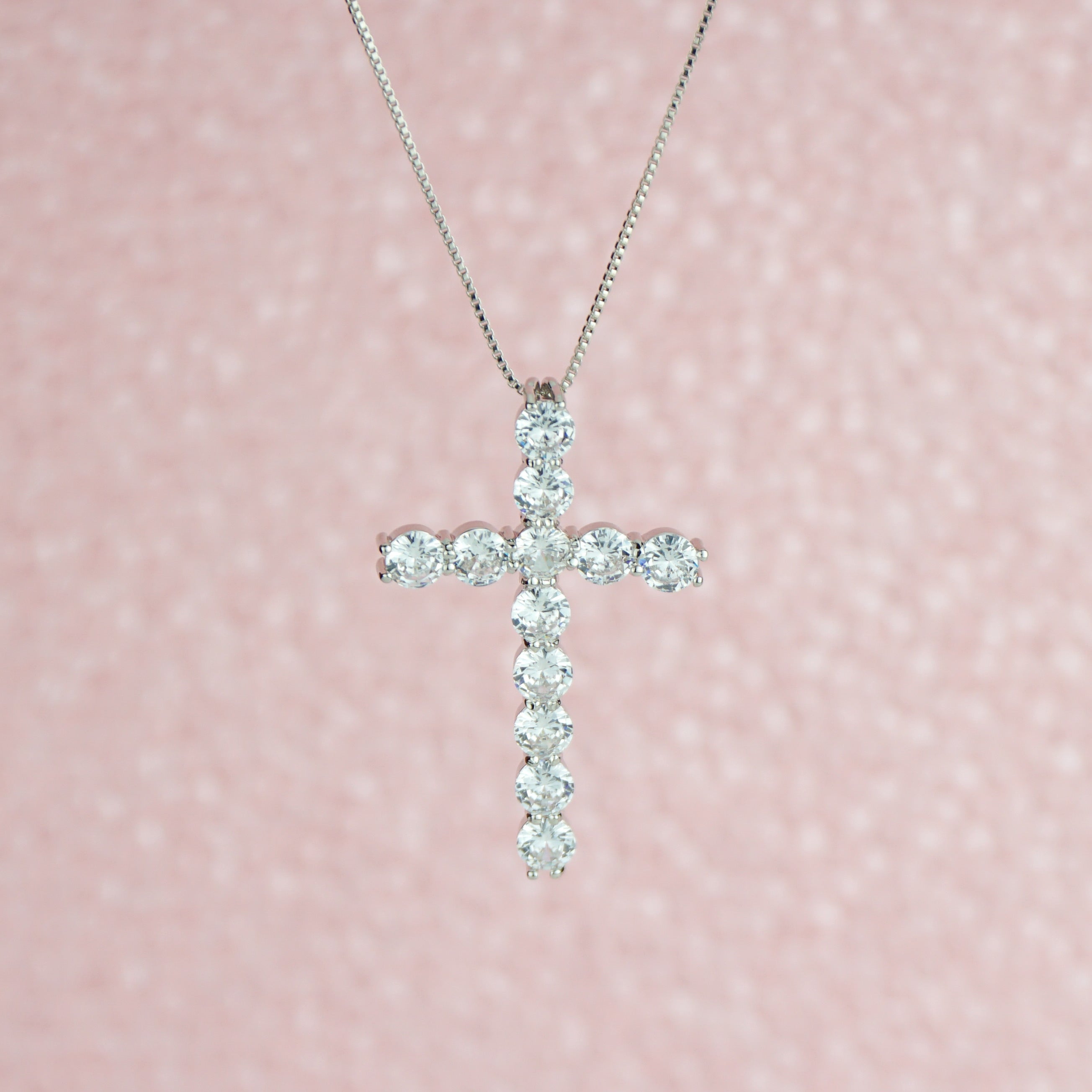 "Icy Cross" Necklace