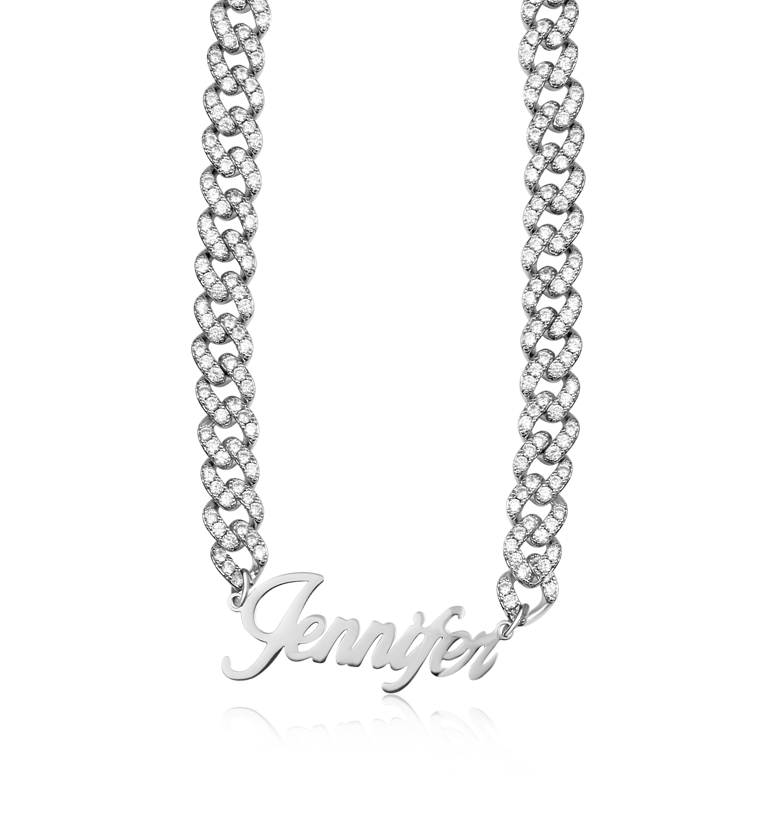 Custom Name Cuban chain